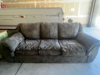 Suede Sofa Sleeper