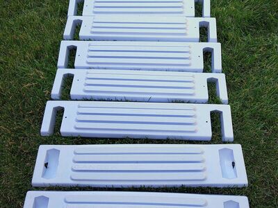 Pool ladder replacement steps