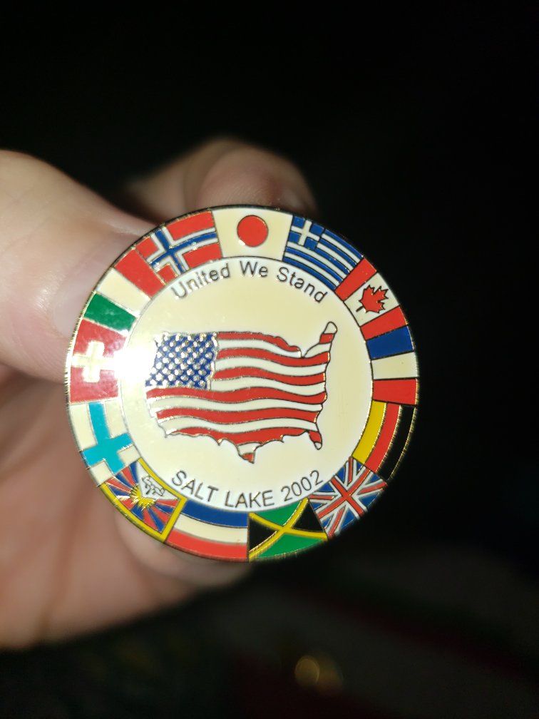 Salt Lake City 2002 Winter Olympics United We Stand Collectible Pin