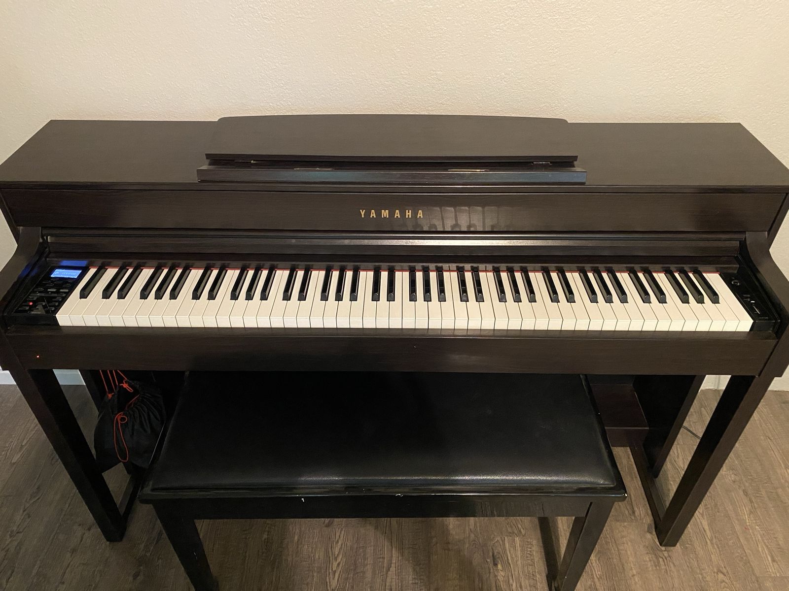 Yamaha Clavinova CLP-545 Digital Piano - Real Wood Keys, Weighted, USB Recording, Bench Included