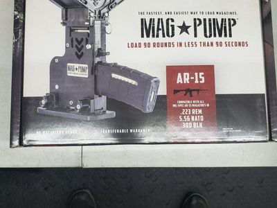 Magpump AR-15 Magazine Loader for .223 Rem, 5.56 NATO, .300 BLK