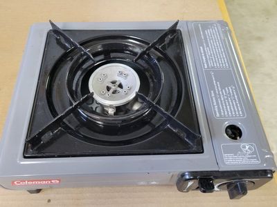 Coleman Portable Butane Stove with Fuel Canisters and Carrying Case