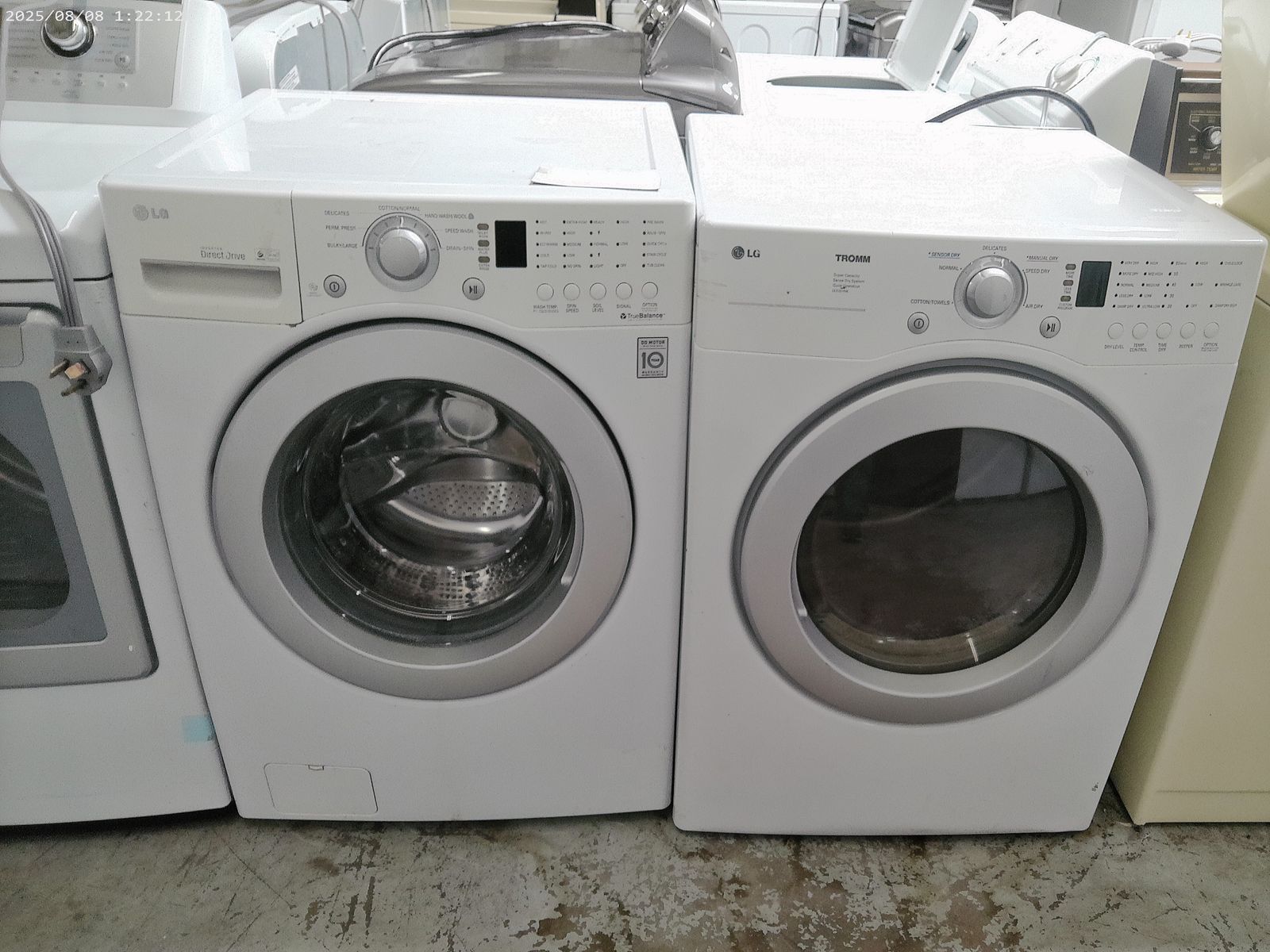 Stackable Front Load Washer and Electric Dryer~90 Day Guarantele