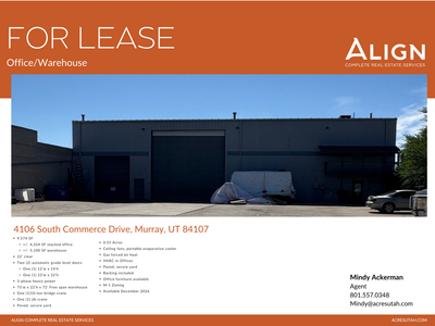 Office/warehouse for lease