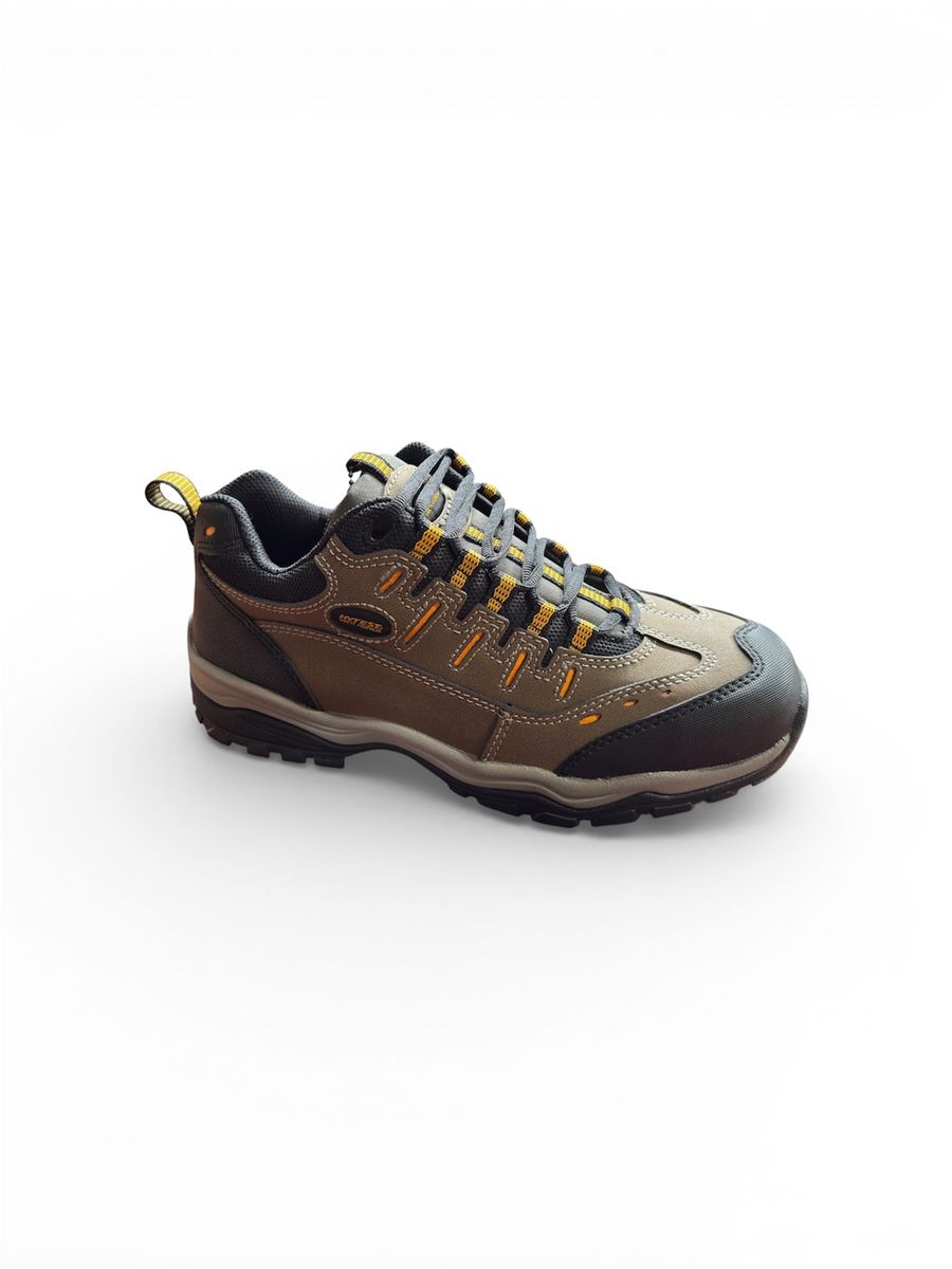 HYTEST K11281 Men's 10M Brown Athletic EH Steel Toe Safety Footwear Shoes