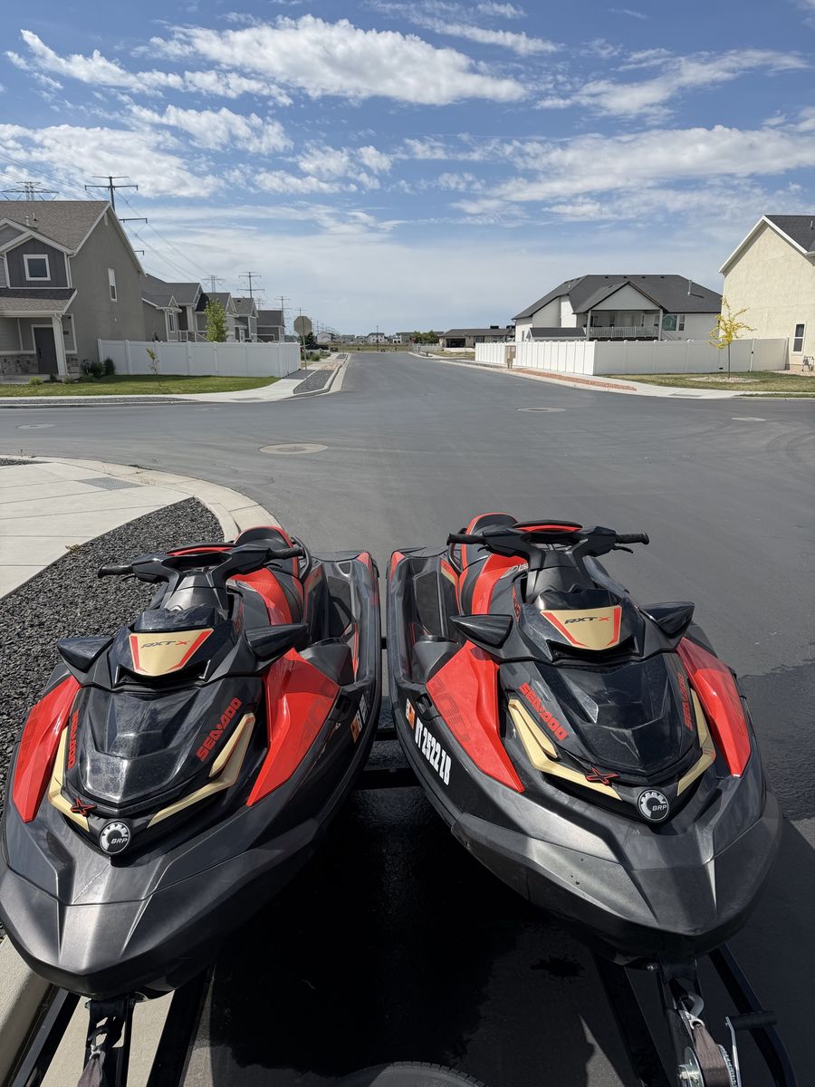 2019 Sea-Doo RXT-X 300 3 Seater Personal Watercraft with Trailer - Low Hours, good condition.