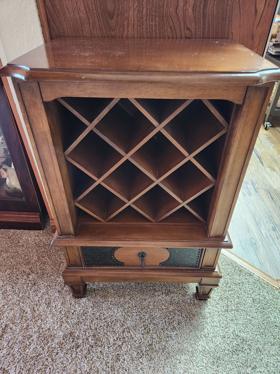 Antique Wine Hutch
