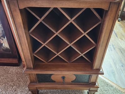 Antique Wine Hutch