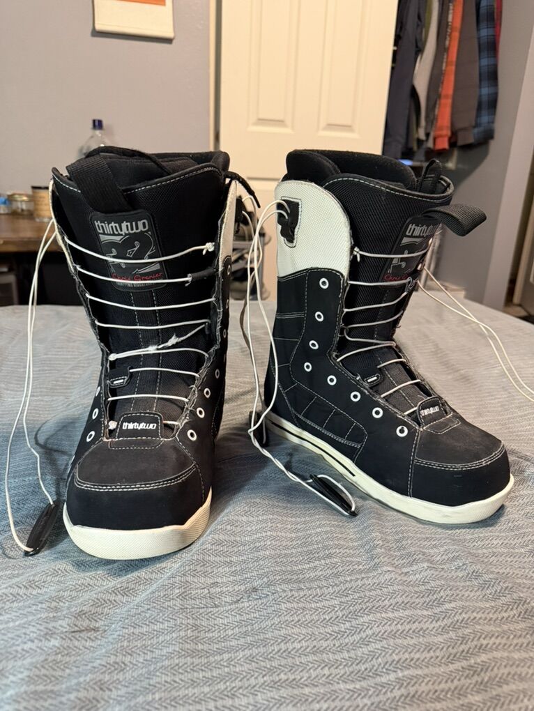 thirtytwo sb boots m8.5/w9.5