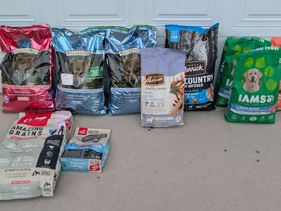 Old New stock of Adult & Puppy Dry Dog Food