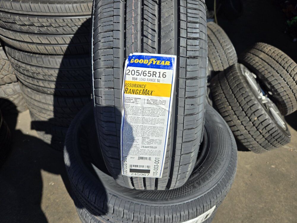SET 205/65R16 GOODYEAR ASSURANCE RANGEMAX