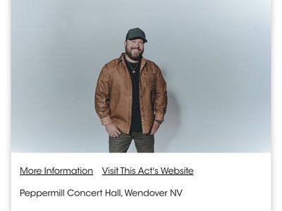 Mitchell Tenpenny in Wendover 5/22, Row 5