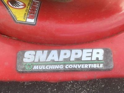 Snapper Hi-Vac Electric Start Mower