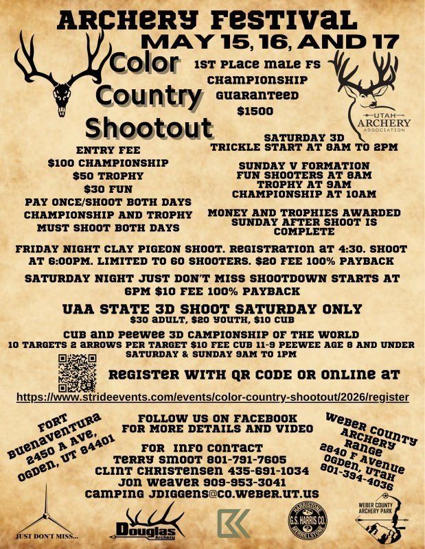 Color Country Shootout Archery Event