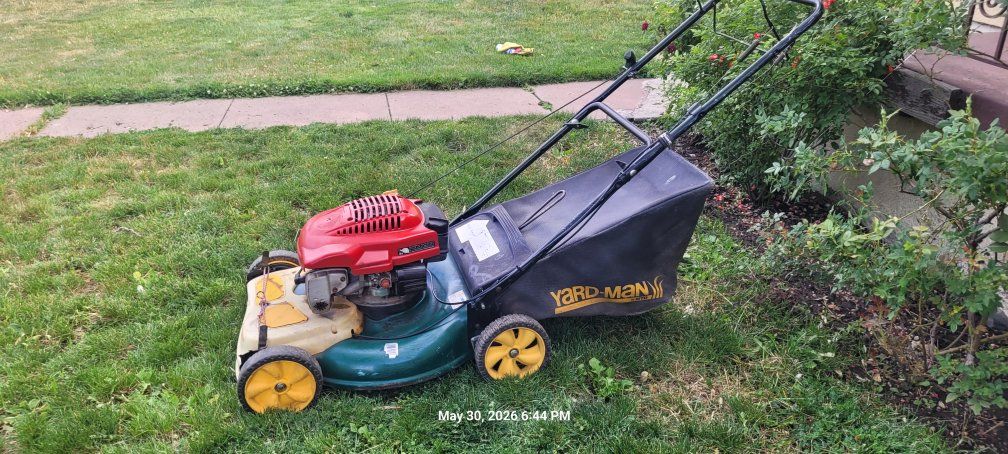 self propelled lawn mower good working conditions.