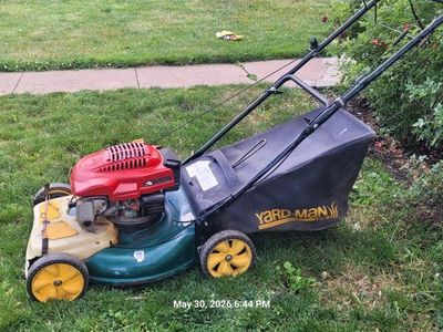self propelled lawn mower good working conditions.