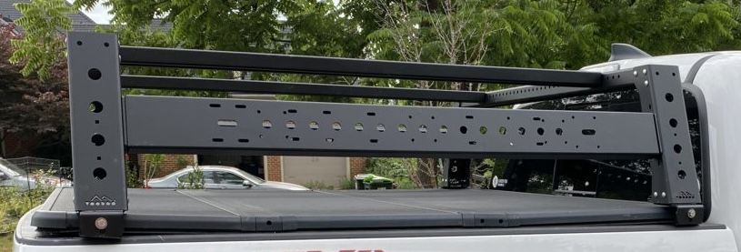 KB VOODOO MAX MODULAR 14" ALUMINUM BED RACK - TACOMA 2005-PRESENT