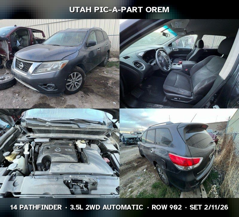 2014 Nissan Pathfinder Parts - UTPAP Orem