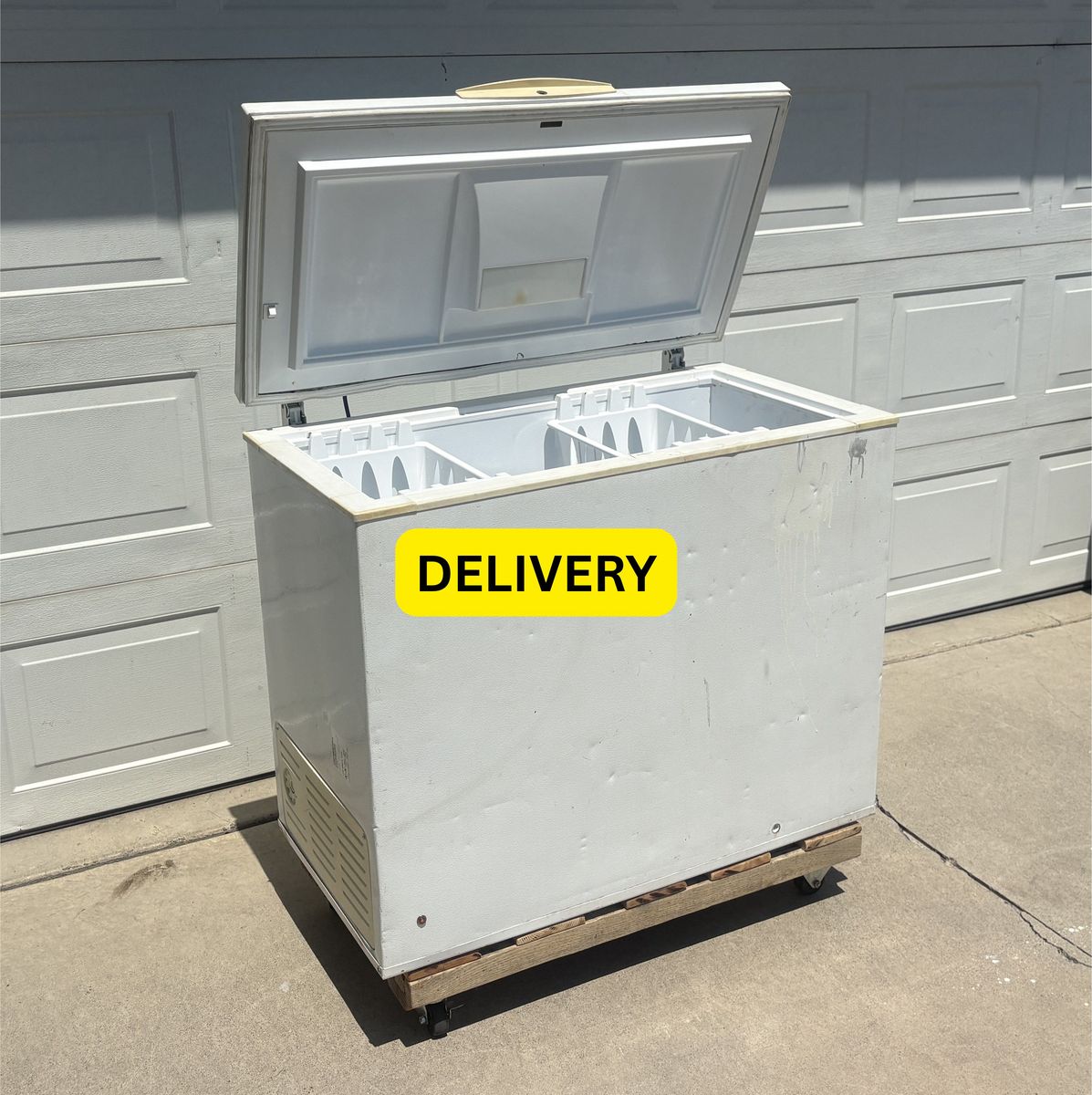 DELIVERY - WORKING/CLEANED 9.0 cu ft KENMORE Commercial CHEST Freezer