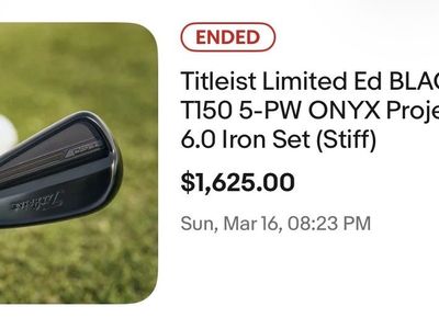2025 titleist t-150s - limited edition black