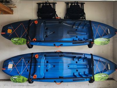 Fishing kayaks bundle + accessories