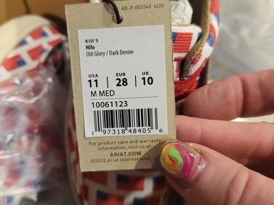 Ariat Kid's Hilo Old Glory / Dark Denim Shoes