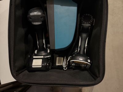 Makita Lithium-Ion Cordless Tool Set with Bag, Drills, and Charger