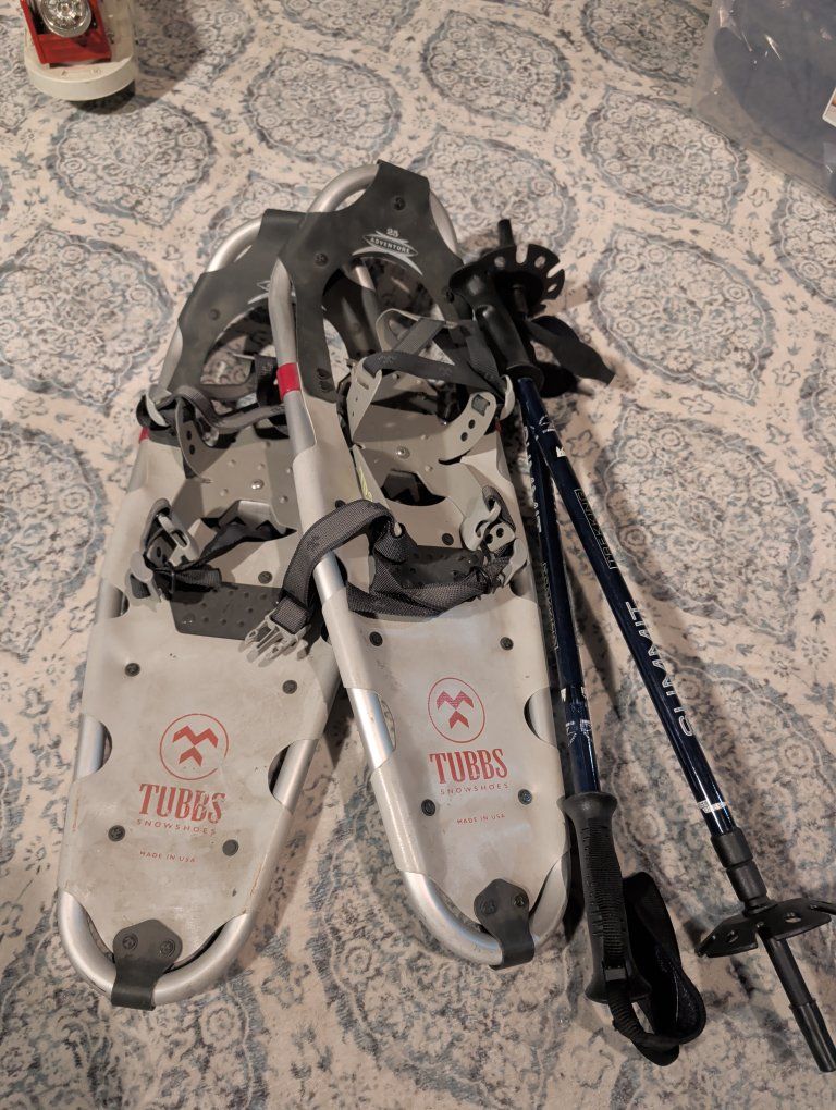 Tubbs Snowshoes and Summit Trekking Poles