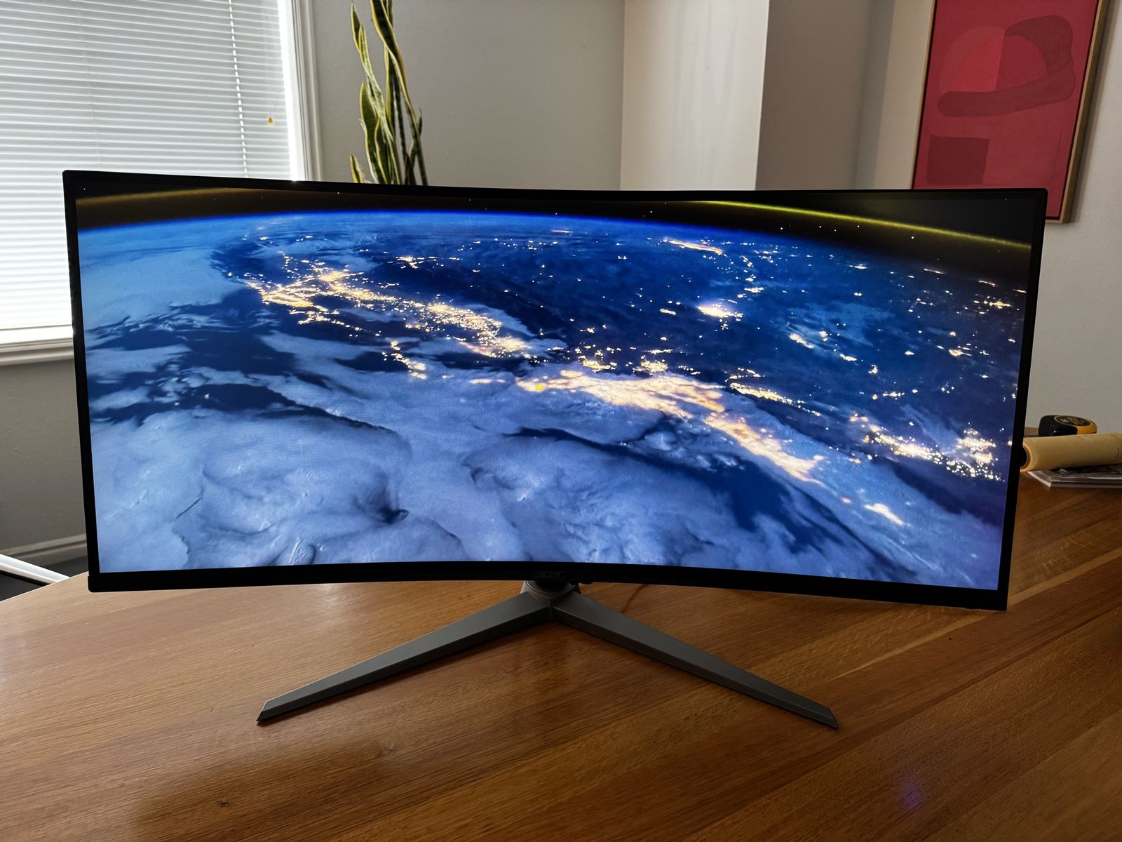Acer 34” Curved Ultrawide Monitor – ED340CU