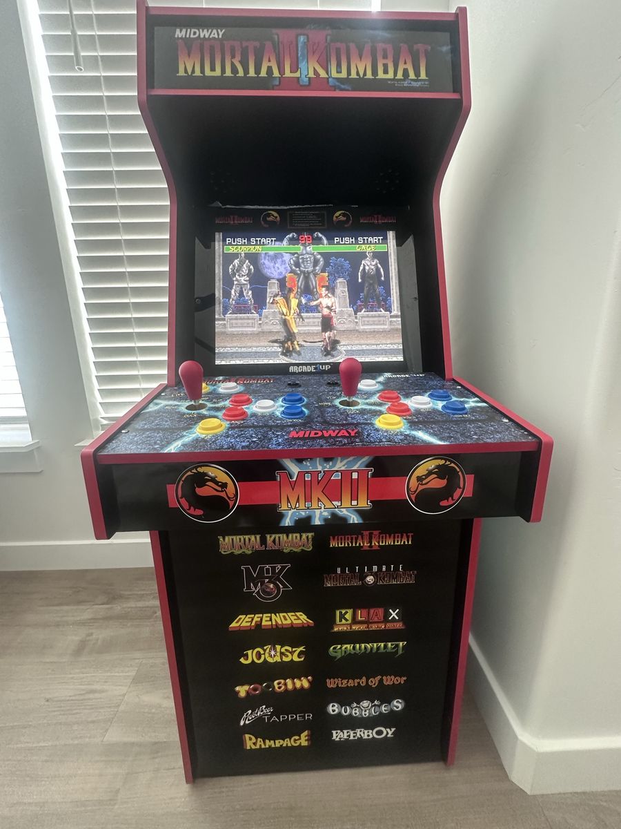 Midway Arcade1Up Mortal Kombat II Legacy Edition Arcade Machine