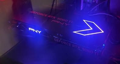 PNY GeForce RTX 5060 Ti Graphics Card - Triple Fan, RGB - New