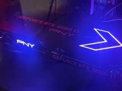 PNY GeForce RTX 5060 Ti Graphics Card - Triple Fan, RGB - New
