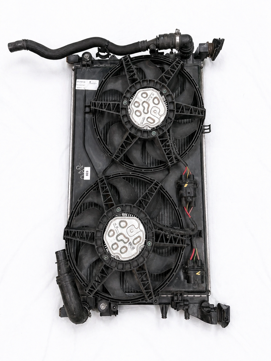 Fiat Radiator Support Cooling Fan Assembly OEM