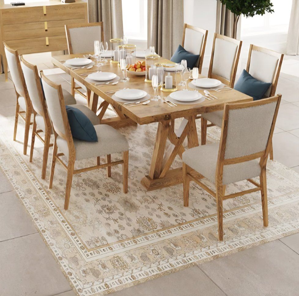 6' x 9' Durable Vinyl Rugs for Living Room, Vintage Floral Pattern for Dining Room, Bedroom, Home Office, Bobo Yellow Non-Slip L