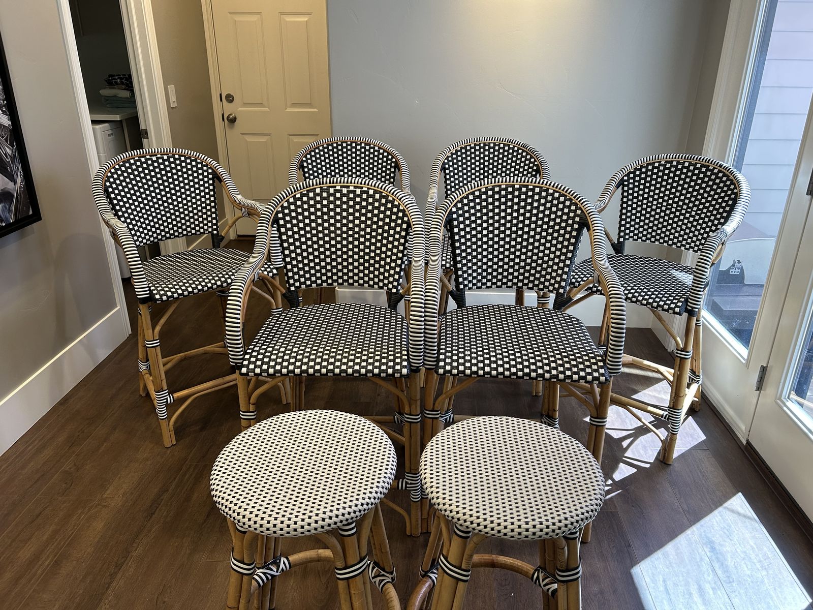 Counter -Height Bistro Chair Set