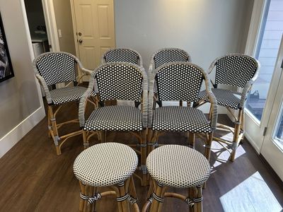 Counter -Height Bistro Chair Set