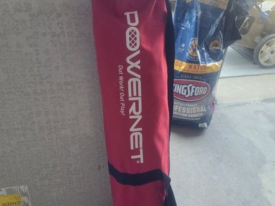 PowerNet Portable Sports Net Carry Bag - Red