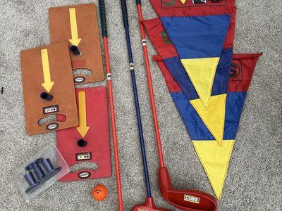 SNAG Golf Training System Bundle - Clubs Launch Pads Targets Flags and Accessories
