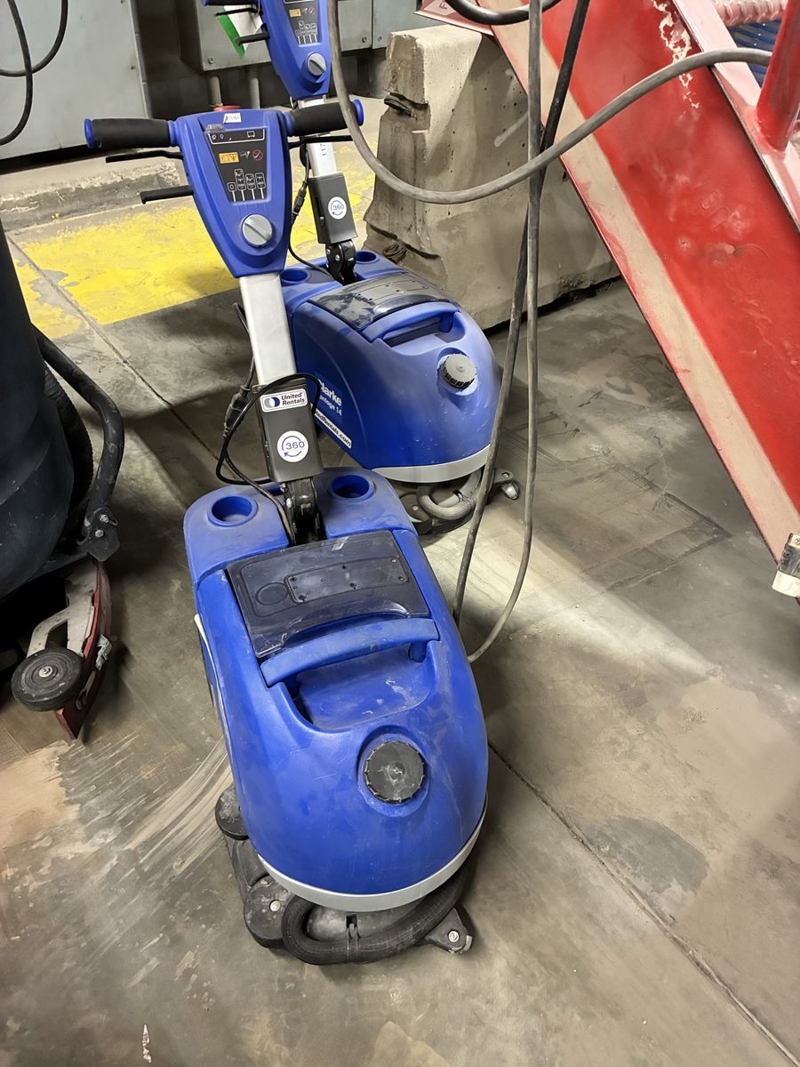 FLOOR SCRUBBER 14” WALK BEHIND