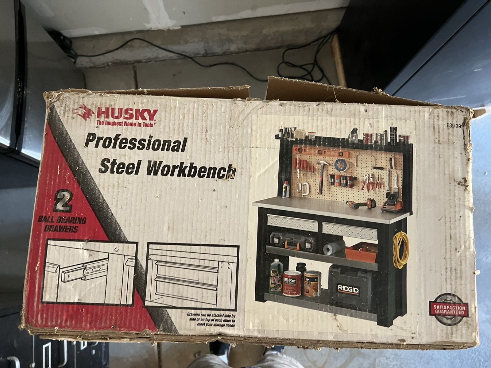Husky Professional steel workbench