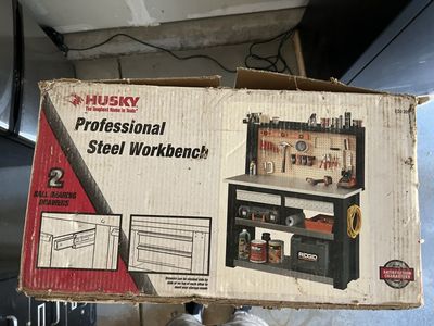 Husky Professional steel workbench