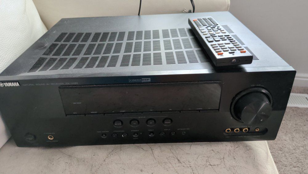 Yamaha rx-v465 receiver