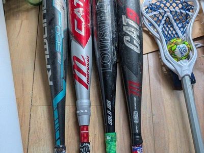 various baseball bats
