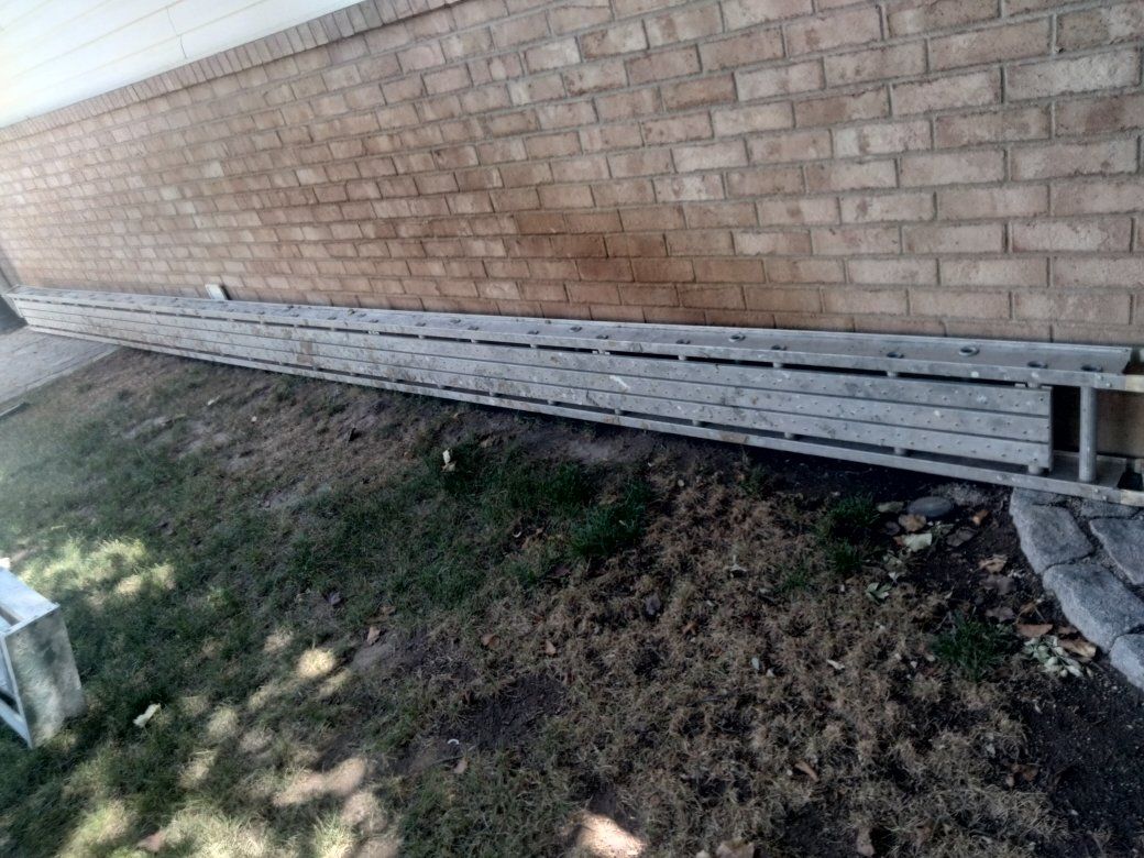 24' Aluminum Scaffolding Plank – $50