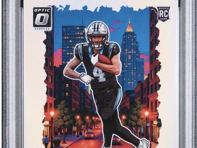2025 Panini Donruss Optic - Uptown Tetairoa McMillan #20 (RC) - Graded PSA 9