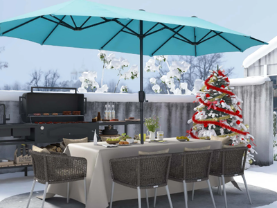 New in box 13 FT Patio Umbrella