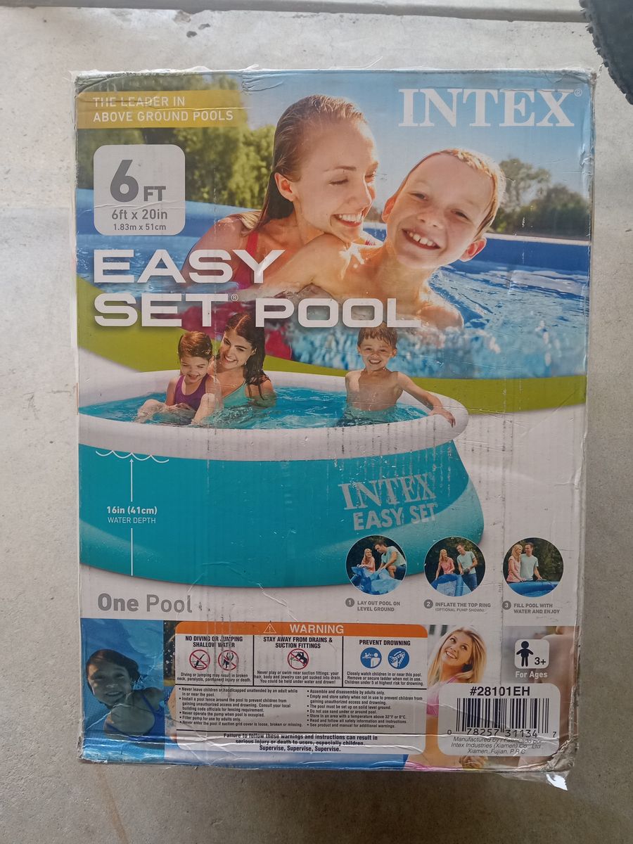 Intex 20" x 6'