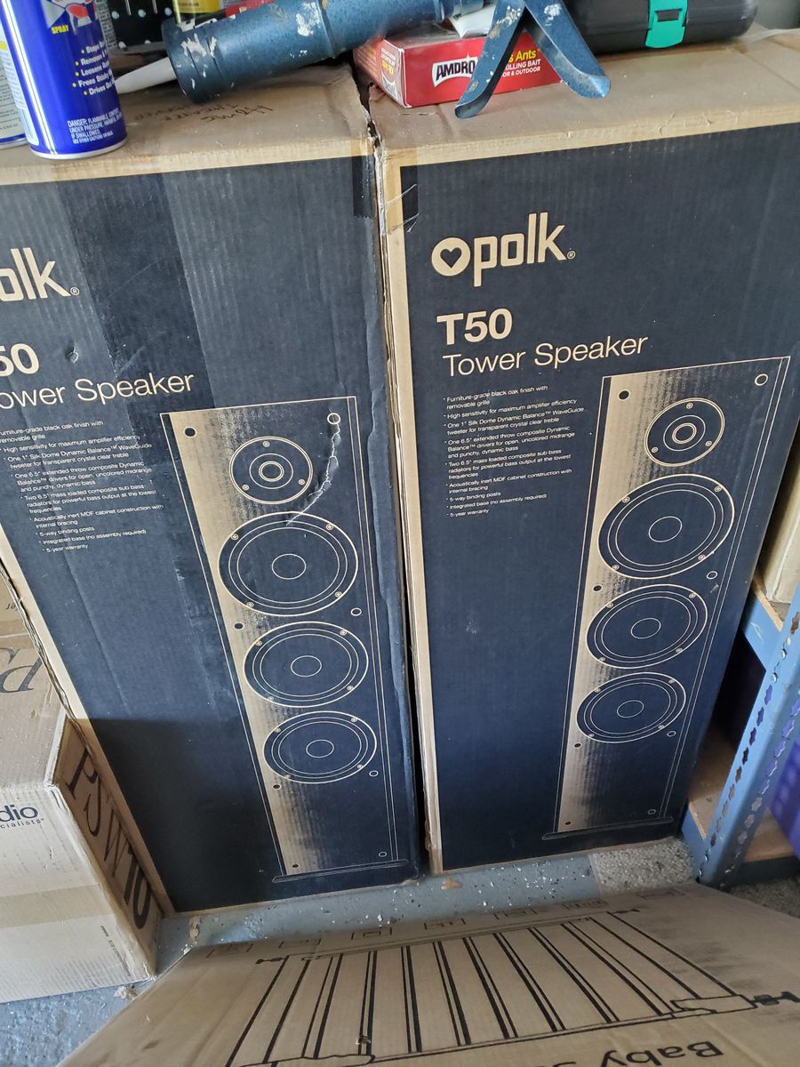 Home Theater Bundle: Optoma Projector, Polk Speakers, Receiver & Screen