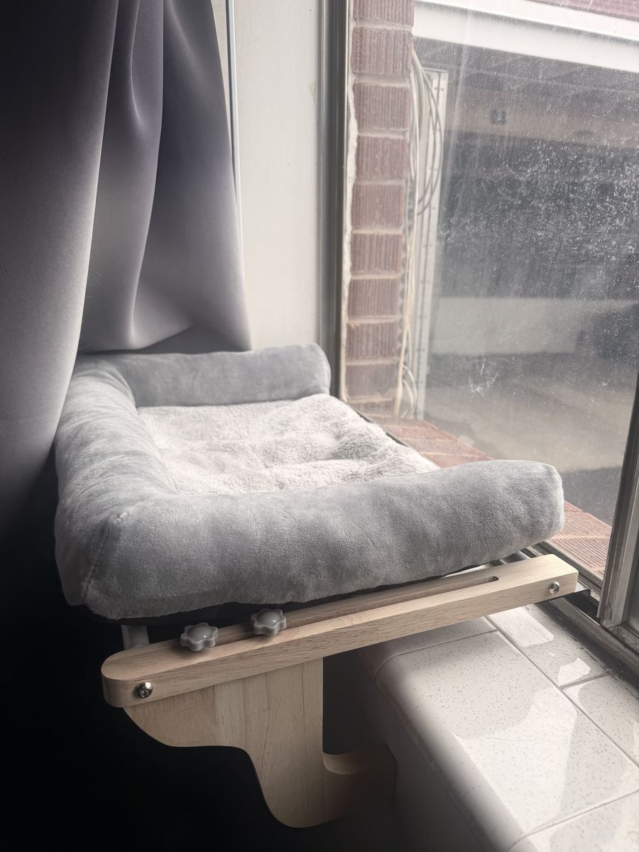 Window cat perch