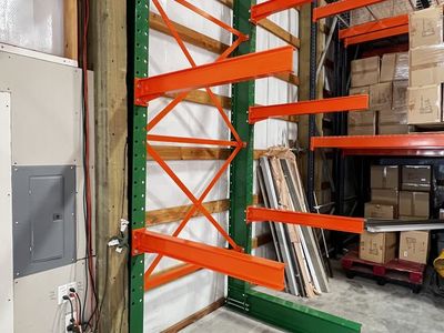 Industrial Cantilever Rack/Lumber & Pipe